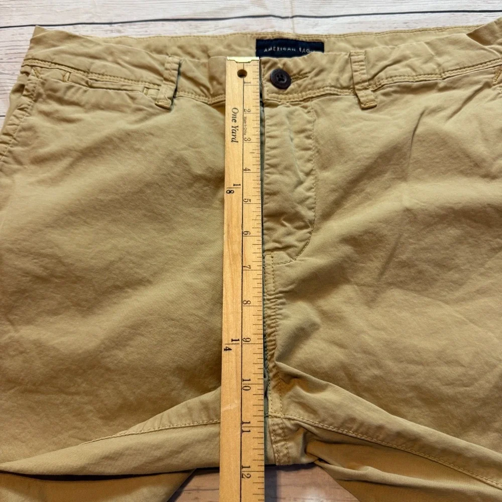 American Eagle Next Level‎ Flex Slim Straight Khaki Pants 32x32